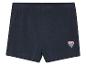 Shorts enfant marine, style estival, cœur soleil.