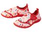 Chaussons de bain pour enfant, motif océanique.