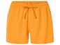 Shorts orange avec cordon