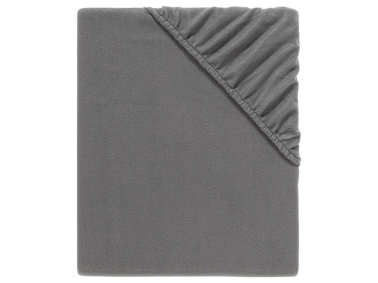 Aller en mode plein écran : LIVARNO home Drap-housse en polaire, 90-100 x 200 cm - Image 3