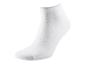 Chaussettes blanches basses, style sport.