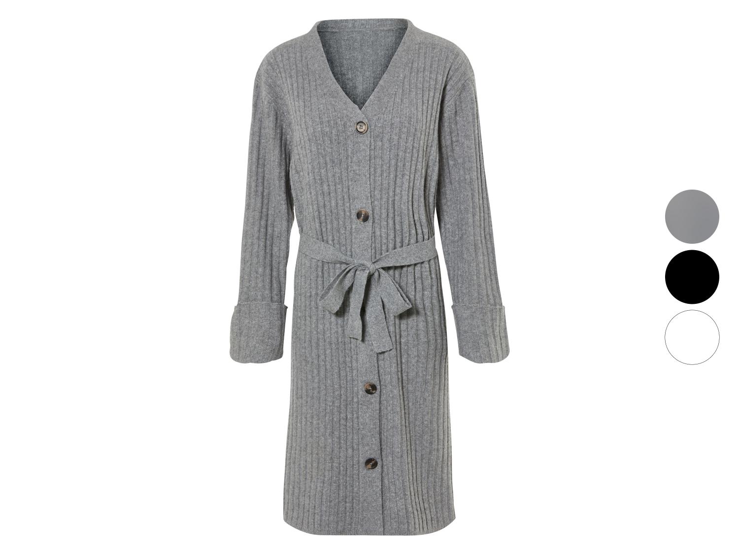 Gilet Long Femme Esmara Multicolore Taille 42/44 - 100% Coton, Occasion Très Bon état