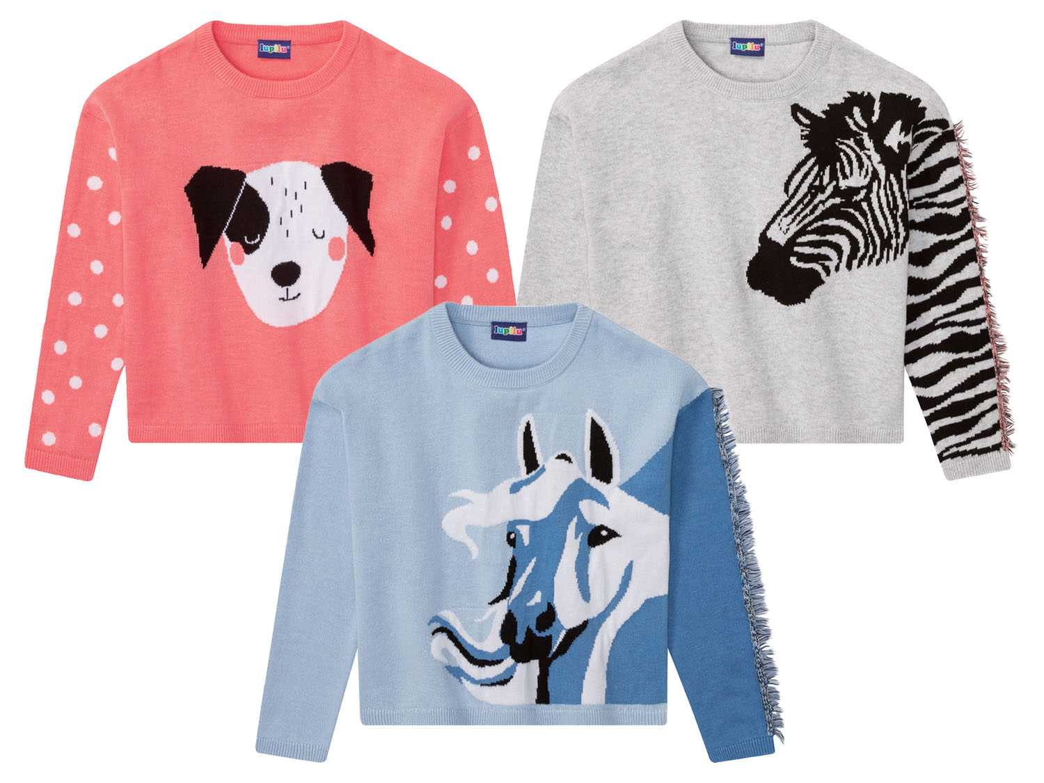 lupilu® Pull en maille enfant