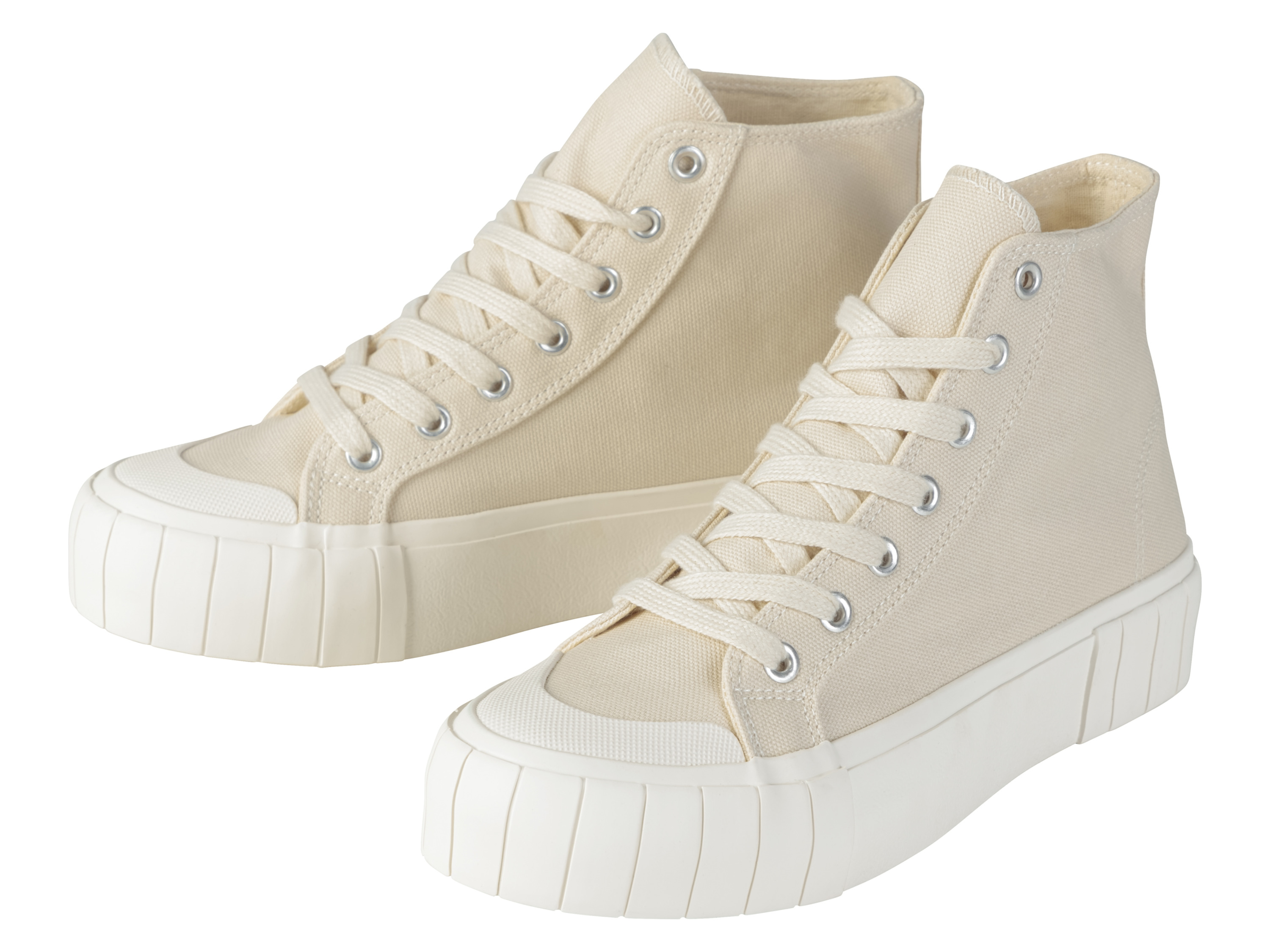 esmara® Chaussures basses décontractées Damen en toile robuste (beige, 40)