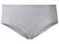 Culotte en coton grise pour femme.