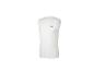 Débardeur de sport blanc pour homme avec un petit logo noir sur la poitrine.