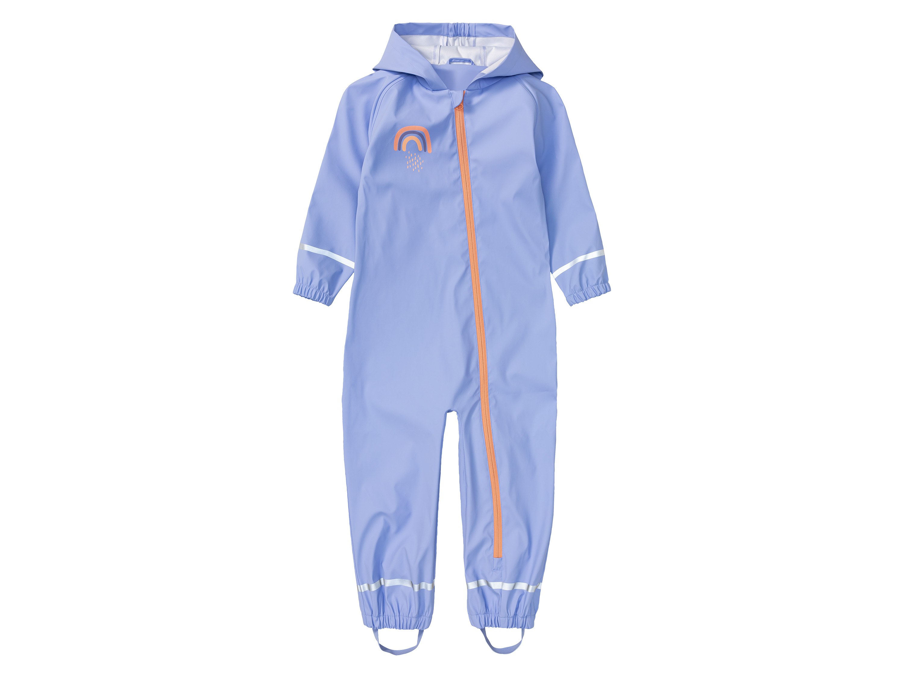 lupilu® Combinaison à capuche bébé ou petite fille (bleu)