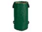 Sac de jardin vert pour feuilles et déchets.