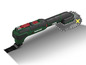 Un outil multifonction Parkside X20V Team avec un couteau.