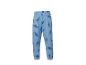 Pantalon de jogging bleu clair pour enfants avec imprimé dinosaures.