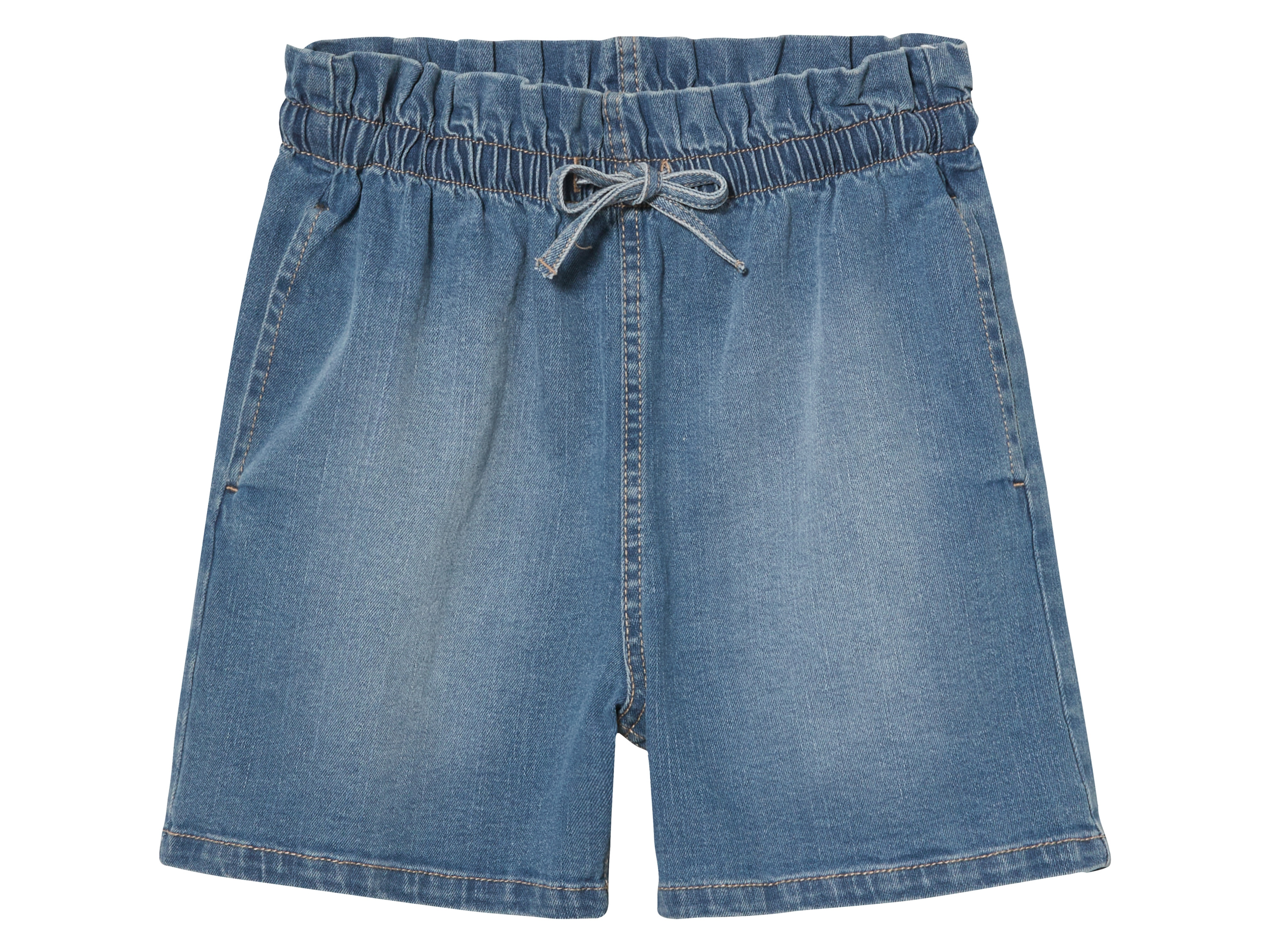 pepperts!® Short en jean fille (bleu foncé, 8-10 ans)