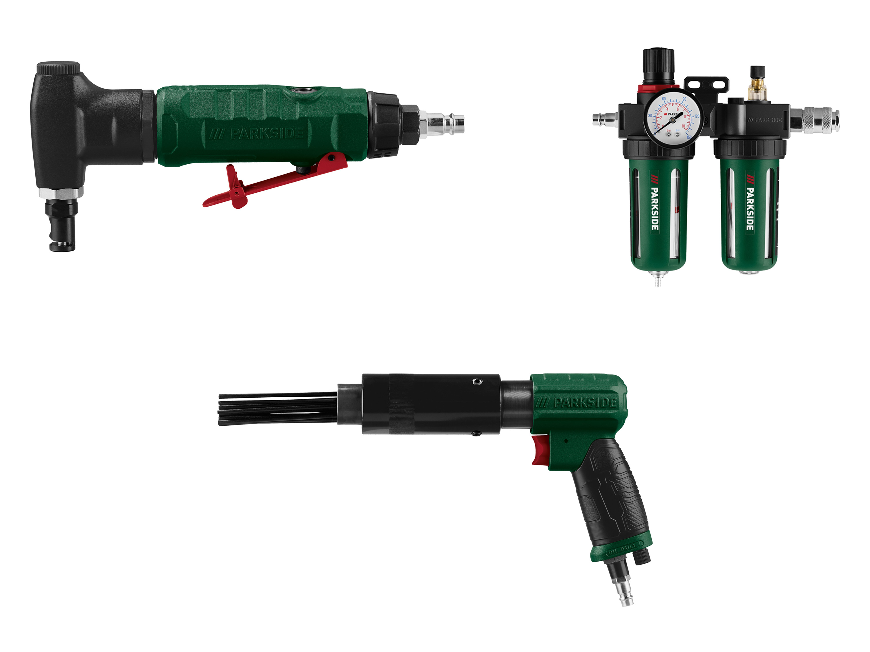 PARKSIDE® Grignoteuse à tôle pneumatique PDNB 6.3 C3