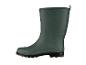 Une paire de bottes en caoutchouc vertes