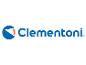 Le logo de Clementoni, une entreprise qui vend des jouets éducatifs.
