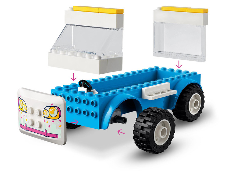 Aller en mode plein écran : LEGO® Friends Le camion de glaces - Image 4