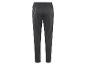 Un pantalon de survêtement gris avec une taille élastique.