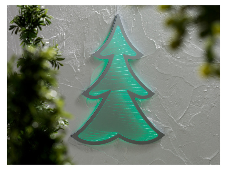 Décoration LED avec motif de Noël