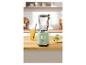 Blender SilverCrest rétro sur table en bois.