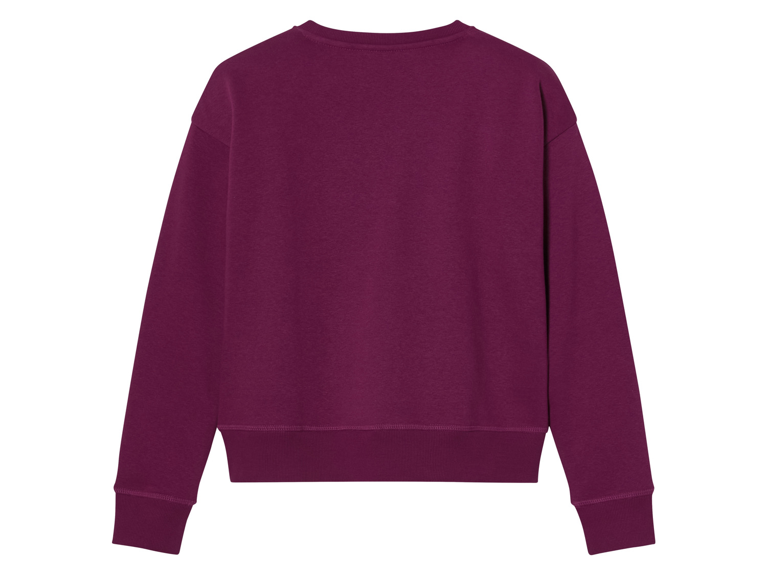 Sweat Molletonné Avec Broderie Poitrine Fille Violet | GEMO