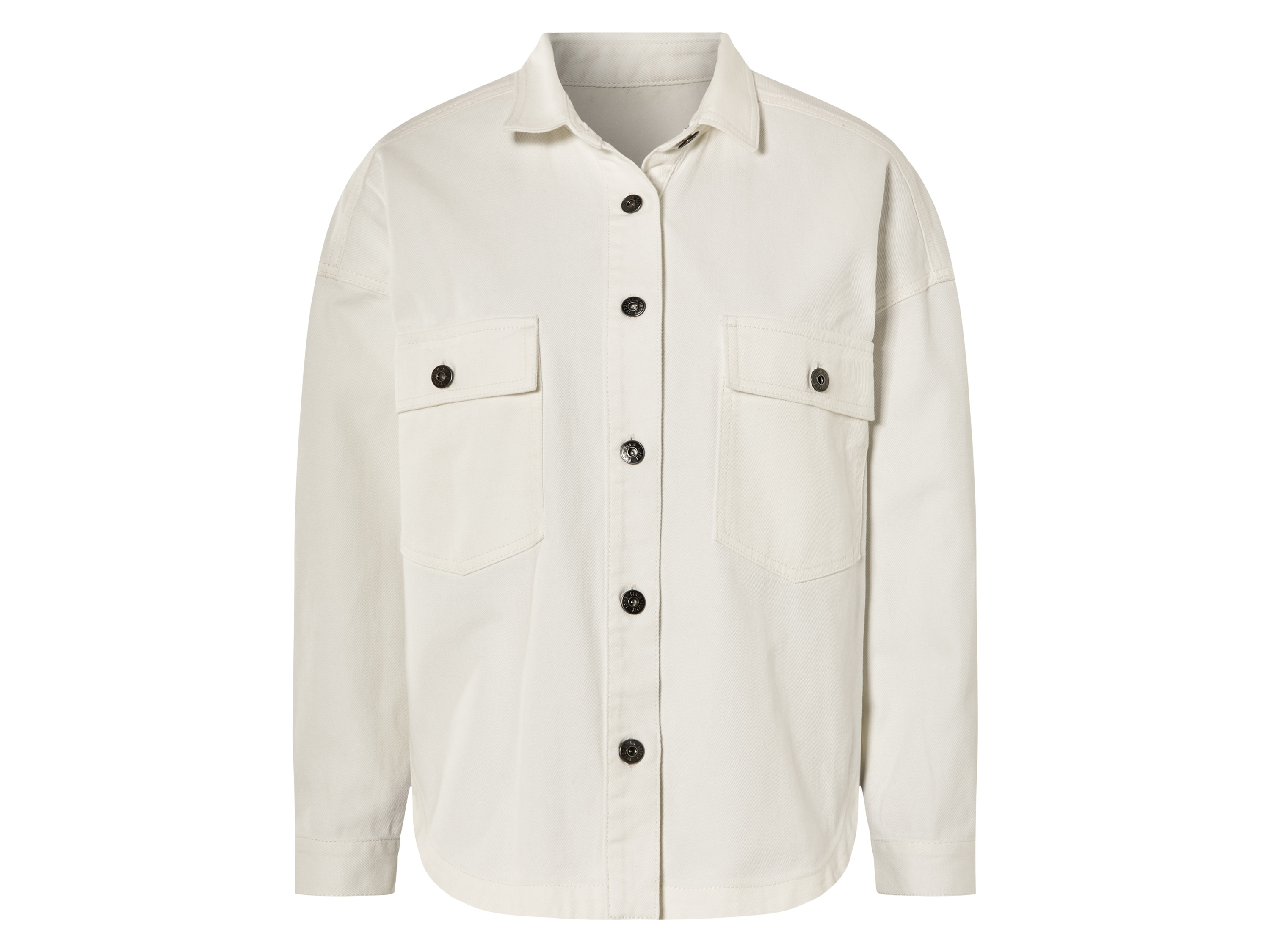 esmara® Veste en jean femme (blanc, 38 (regular))