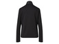 Une veste en polaire noire à manches longues.