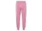 Un pantalon de survêtement rose avec une taille élastique