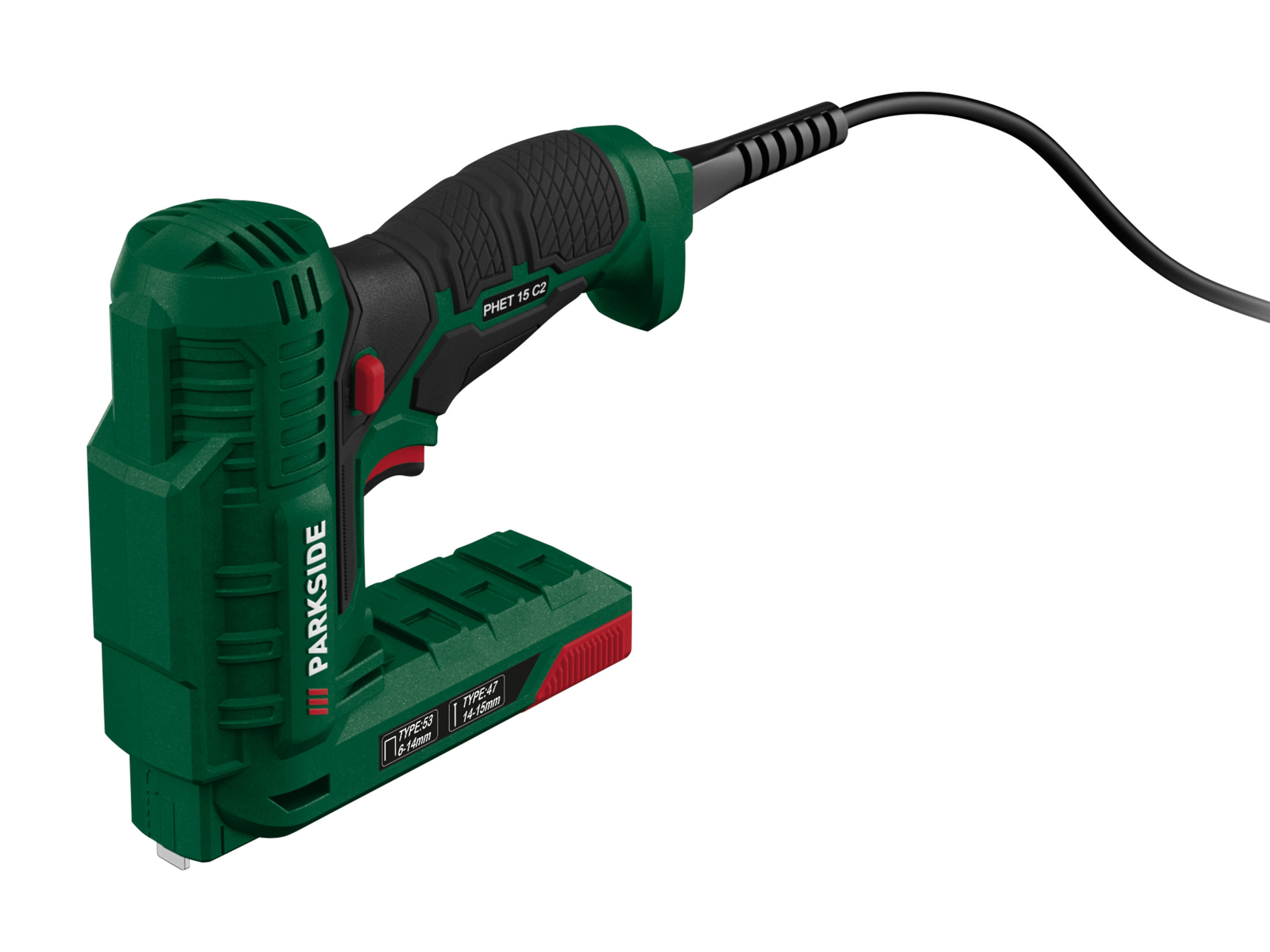 PARKSIDE® Agrafeuse-cloueuse électrique PHET 15 C2