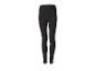 Legging de sport noir pour femme avec taille haute et détails de coutures subtils