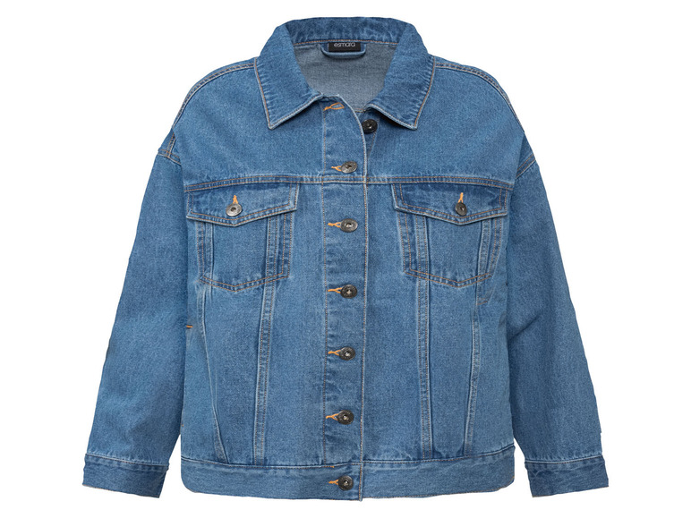 Aller en mode plein écran : esmara® Veste en jean oversize femme - Image 8