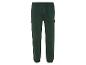 Pantalon cargo vert avec taille élastique