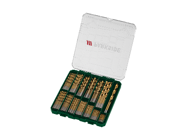 PARKSIDE® Set de forets HSS, 130 pièces