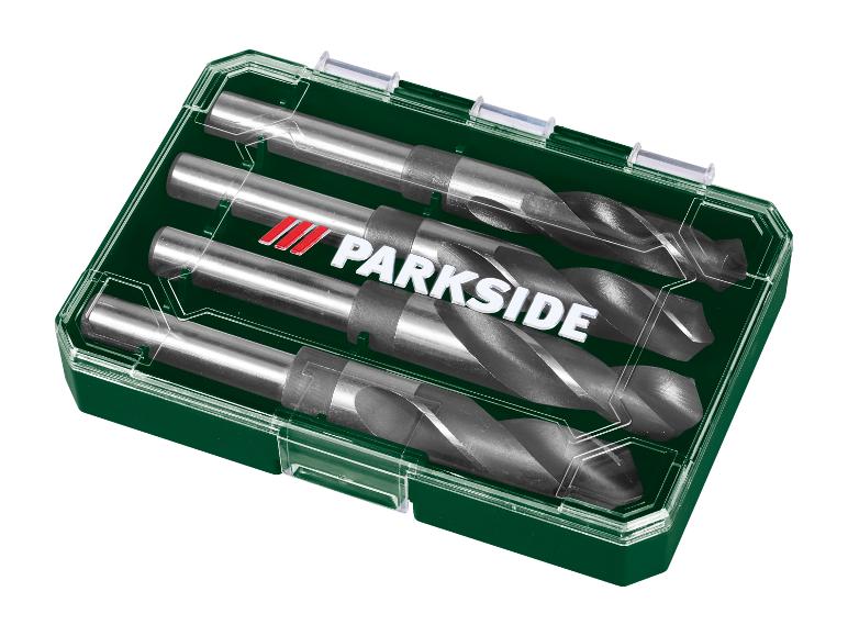 Jeu de forets Parkside dans une boîte verte transparente.