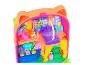 Ensemble de jeu compact Polly Pocket avec une poupée, un chiot et des meubles.
