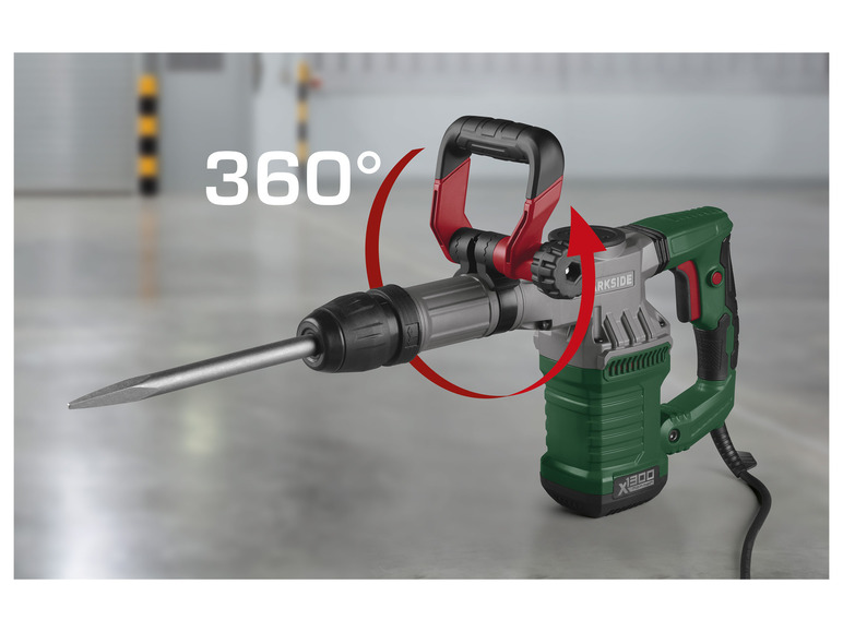 Aller en mode plein écran : PARKSIDE® Marteau perforateur PAH 1300 C3, 1 300 W - Image 6