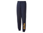 Pantalon de jogging bleu marine avec un imprimé Harry Potter jaune.