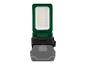 Lampe de travail LED verte sur batterie rechargeable.