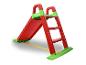 Toboggan rouge et vert pour enfants de la marque Jamara.