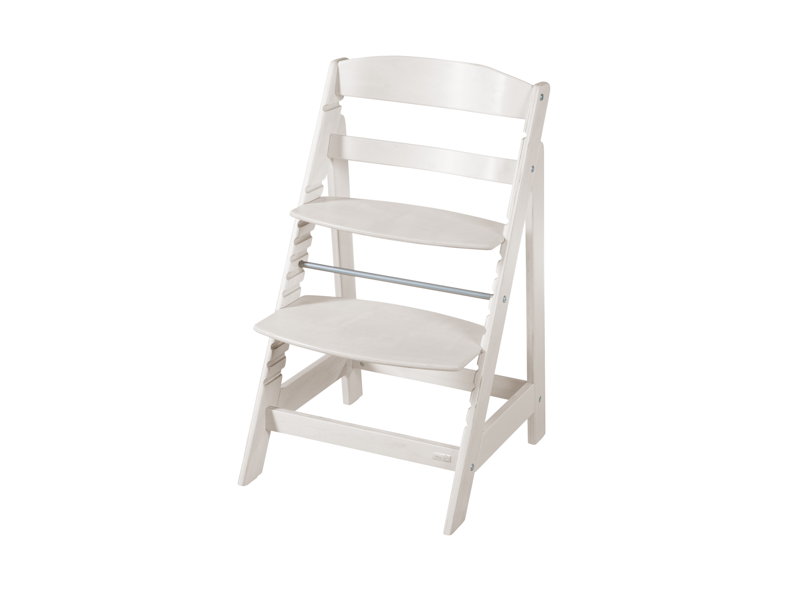 roba Chaise haute »Sit Up«, chaise haute évolutive en bois. (stonewashed)