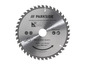 Lame de scie Parkside de 210 mm avec 42 dents pour couper le bois.