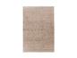 Tapis rectangulaire beige ou marron clair uni avec une texture douce