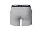 Boxer homme gris Parkside avec ceinture noire à logo.