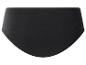 Culotte noire en coton avec taille élastique.