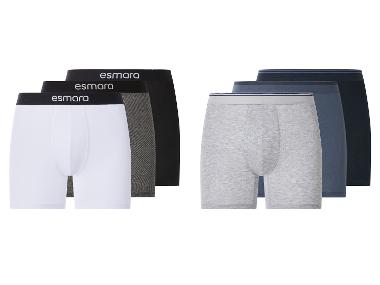 esmara Men Lot de 3 boxers homme