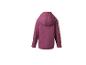 Veste à capuche violette pour enfant, vue de dos.