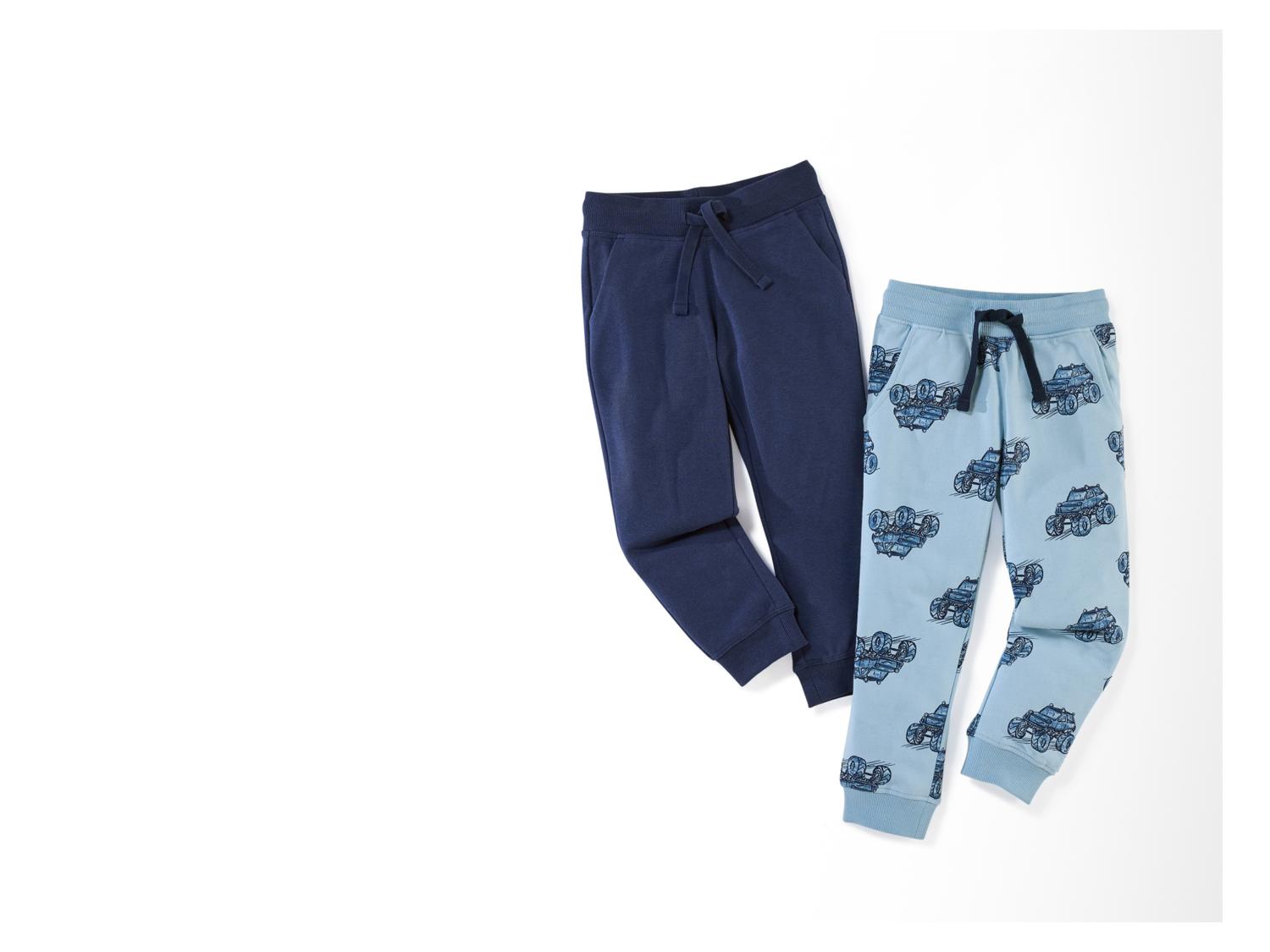 Pantalons École Molly Malou Fille - Lot De 2 - Jersey Élastique - Cœur Décoratif - Taille 2-18 Ans