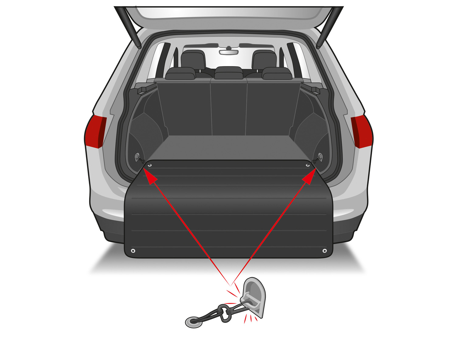Accessoire pour coffre de voiture | LIDL