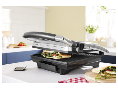 SILVERCREST® KITCHEN TOOLS Grill à panini SPM 2000 D2, 2000 W