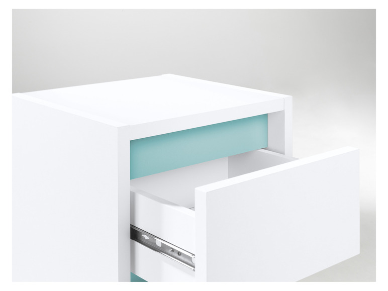 Aller en mode plein écran : LIVARNO home Armoire latérale de salle de bains Oslo, 32 x 80 x 28 cm, blanche - Image 19