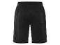 Short de survêtement noir avec élastique et cordon de serrage.