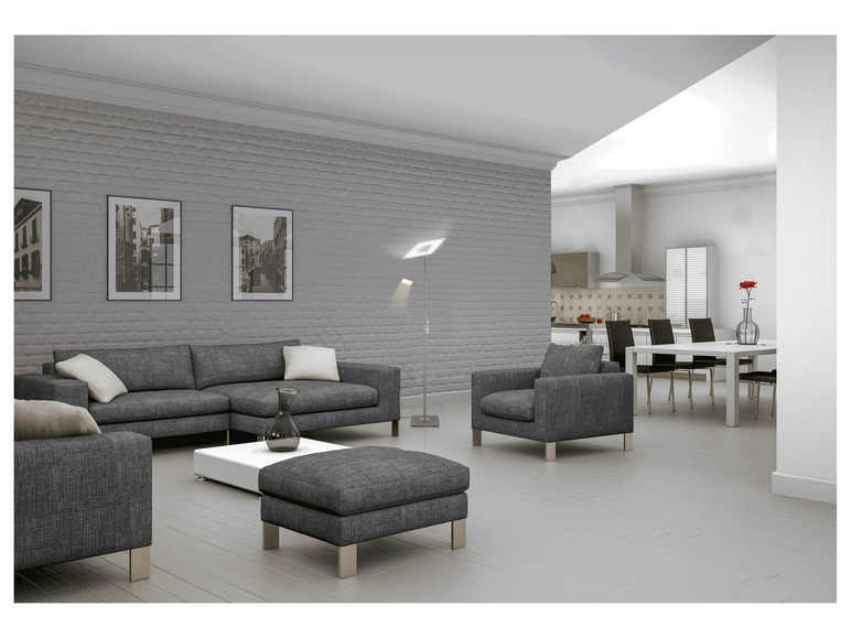Aller en mode plein écran : LIVARNO home Lampadaire LED avec variateur de blanc, 38 W - Image 23